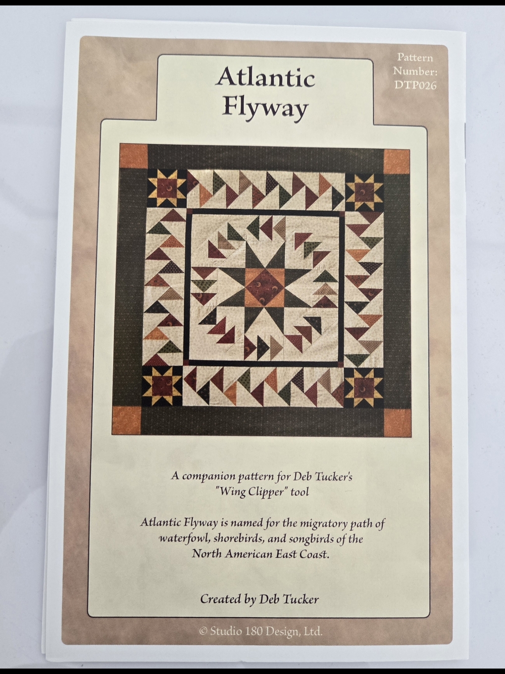Atlantic Flyway Quilt Pattern -